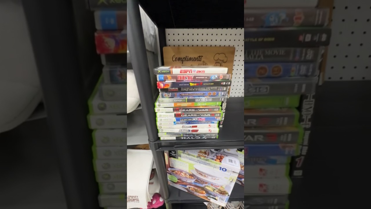 Indoor Flea Market Game Finds
