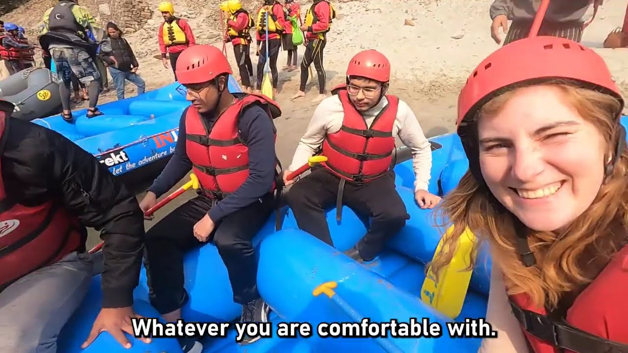 16 km Of Insane FUN !! River Rafting Rishikesh Foreigner Vlog 🇮🇳 🇧🇪