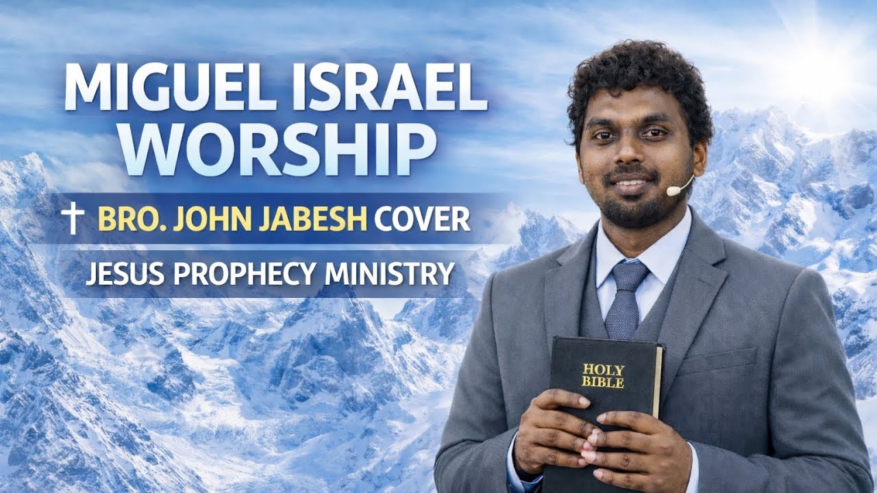 MIGUEL ISRAEL | Worship Cover Song | Bro. John Jabesh | Jesus Prophecy Ministry