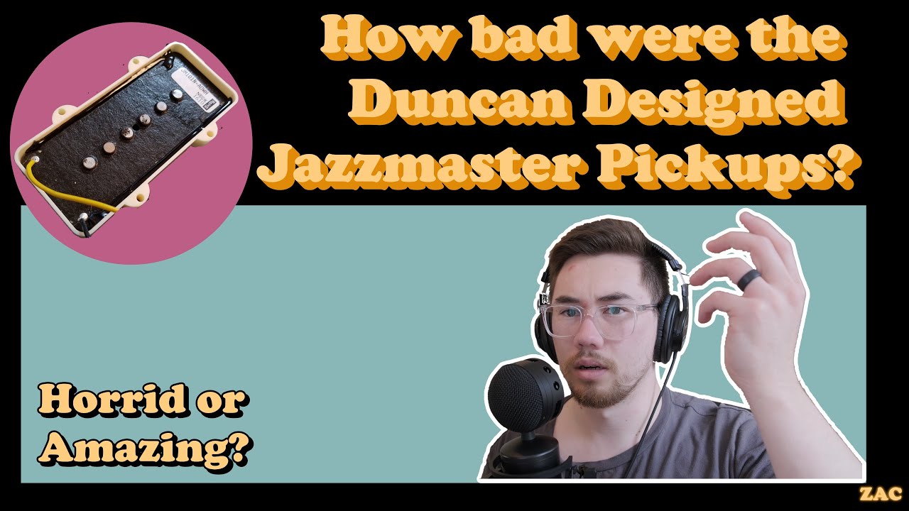 Were the Duncan Designed Jazzmaster Pickups That Bad? | #squier #vintagemodified #seymourduncan