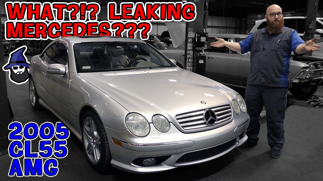 Pied Piper of Mercedes! The CAR WIZARD chases away the many leaks on this 2005 CL55 AMG