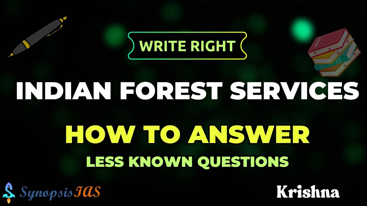 Struggling in IFoS Answer Writing - Indian Forest Services? Master the Art Before It’s Too Late!