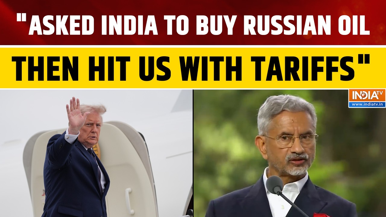 Jaishankar Calls Out US Double Standards On Russian Oil & Outlines Global Energy Security Strategy