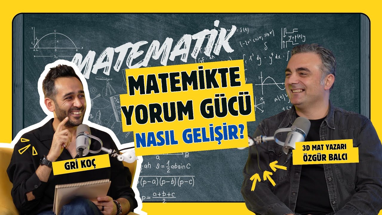 TYT-AYT Matematik Netlerin İçin İzle ''Konuğum 3D Mat Yazarı Özgür Balcı''