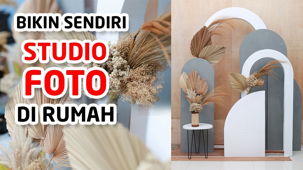 Bikin Sendiri Studio Foto di Rumah #rustic #studio