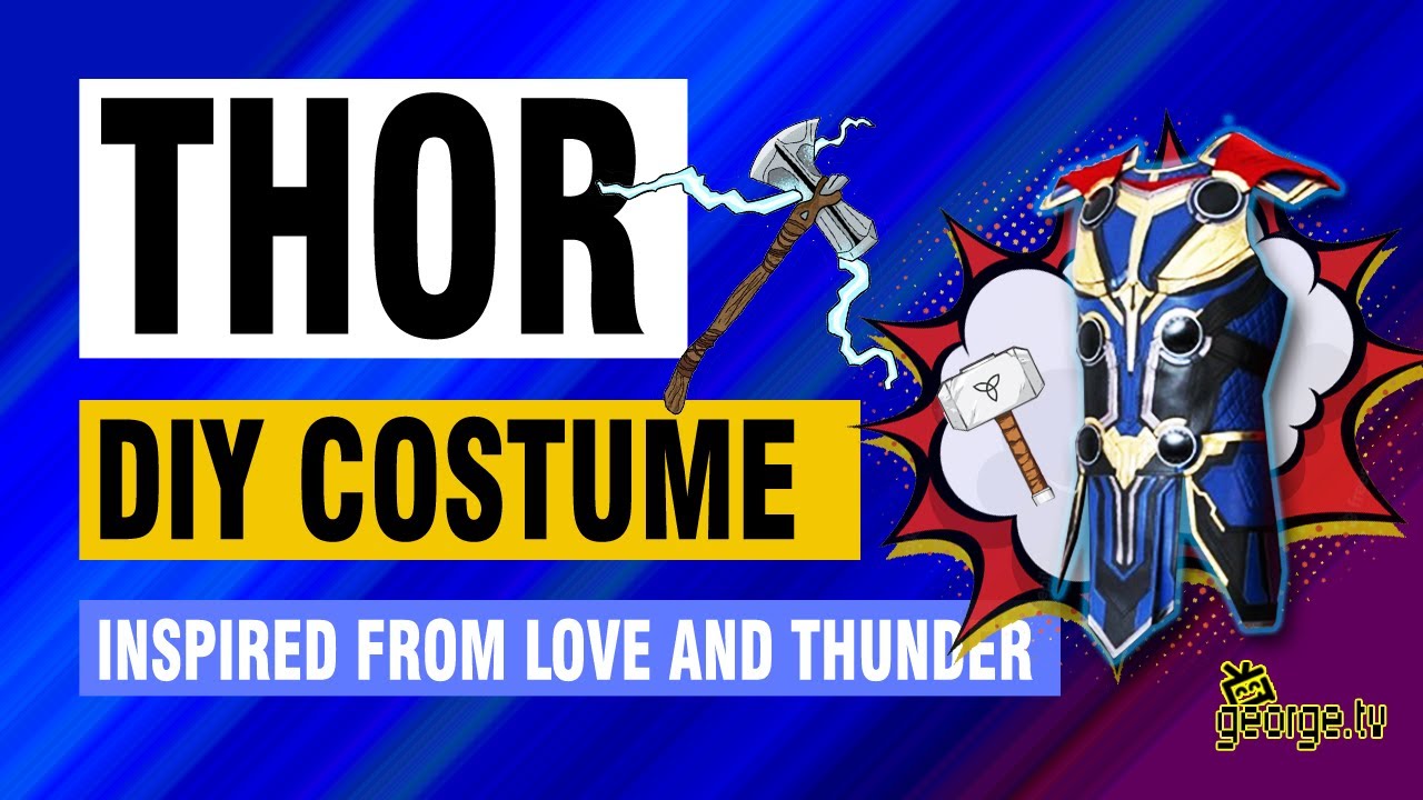 DIY Thor kids costume