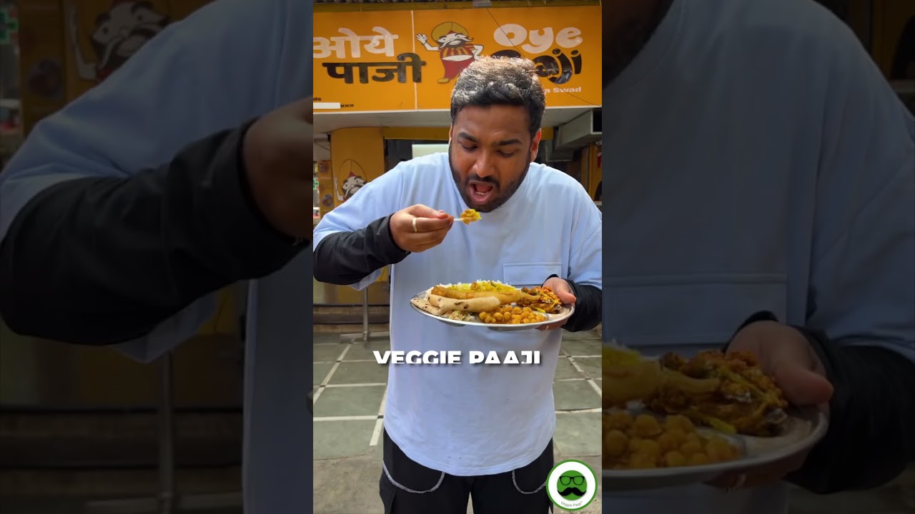 Rs 70 Ghar ki Thali in Mumbai Street Food | Veggie Paaji #foodshorts #indianfood