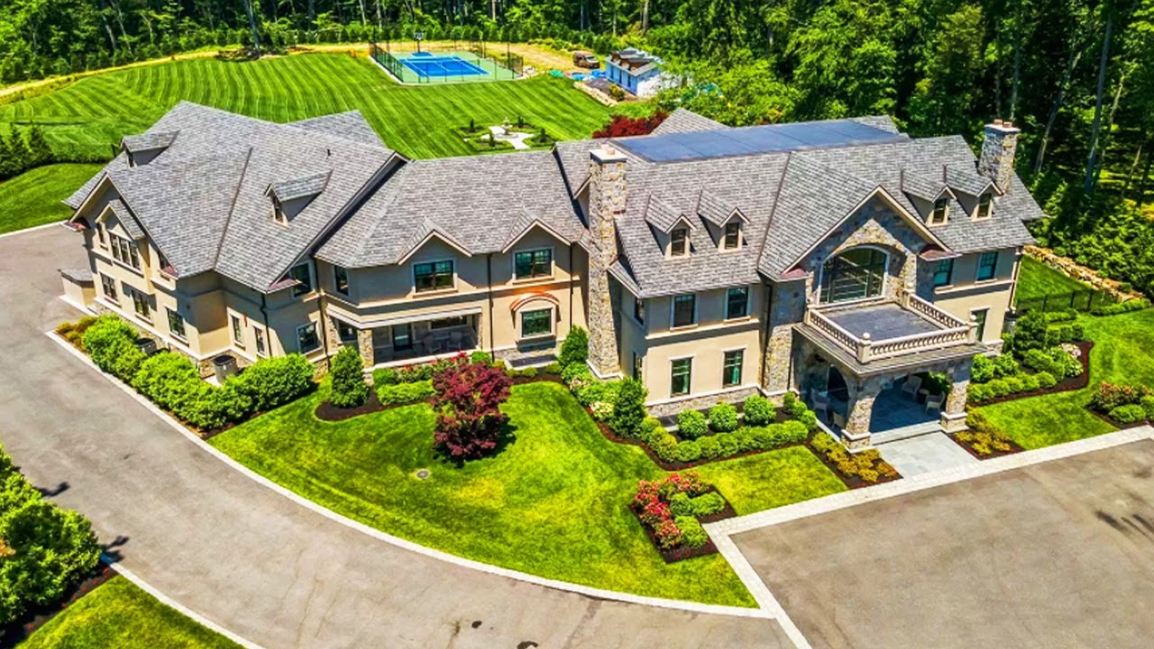 New York State Mansion for $ 12,950,000. Tour of the deluxe house.