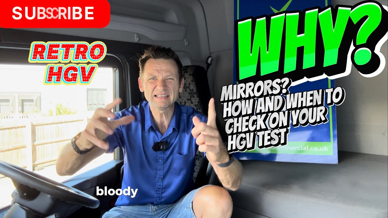 Mirror Mistakes: Are You Checking Yours Wrong? Avoid HGV Test Failure! Tips from Patrick Biel!