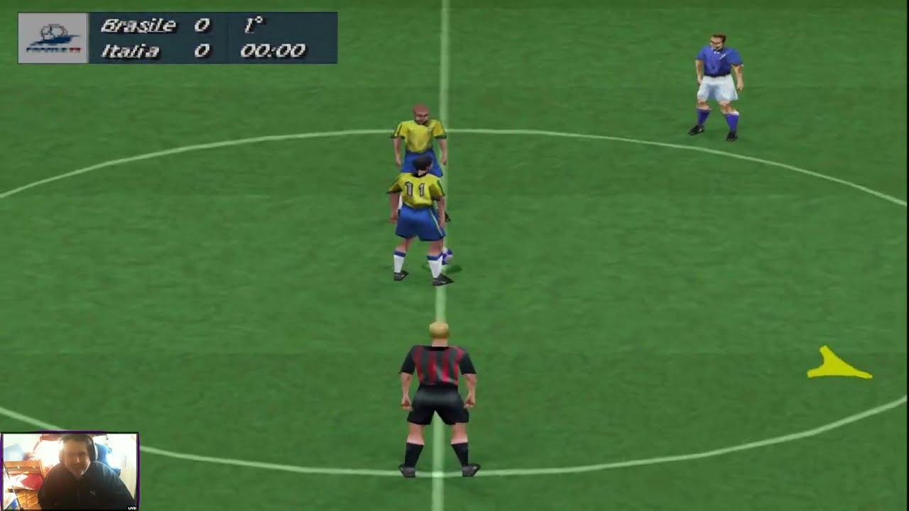 Mondiale con l'Italia ep.7 Finale Italia - Brasile - Retrogaming con FIFA '98 World Cup
