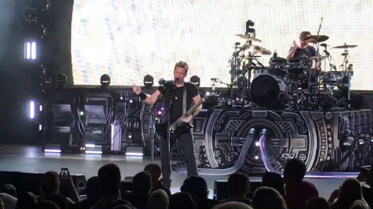 Nickelback Edge of a Revolution Live 7.2.2017