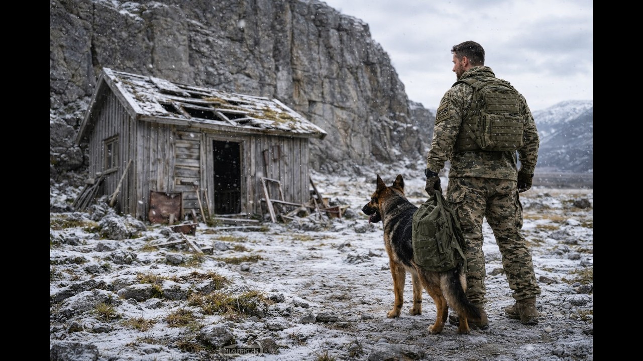 A Homeless Navy SEAL Got His Grandma’s Old Mountain House… Then His Dog Made a Shocking