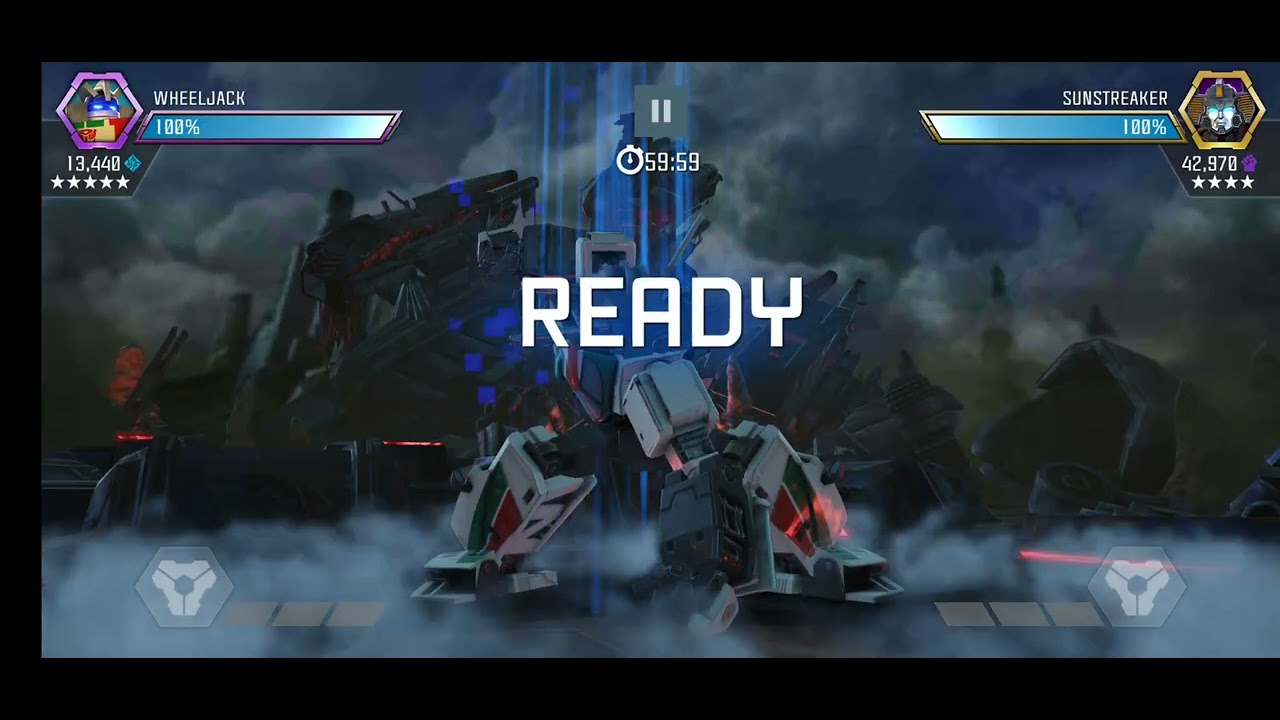 Wheeljack vs Tantrum, Sunny 1.3 AM