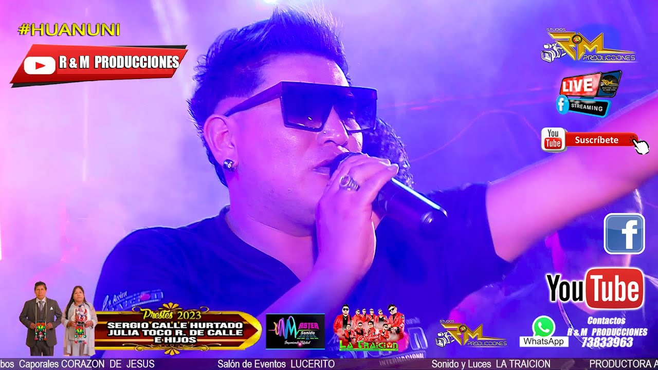LA TRAICION, EN VIVO // HUANUNI 2023 // 2do DIA Virgen del ROSARIO Caporales Sambos CORAZON DE JESUS