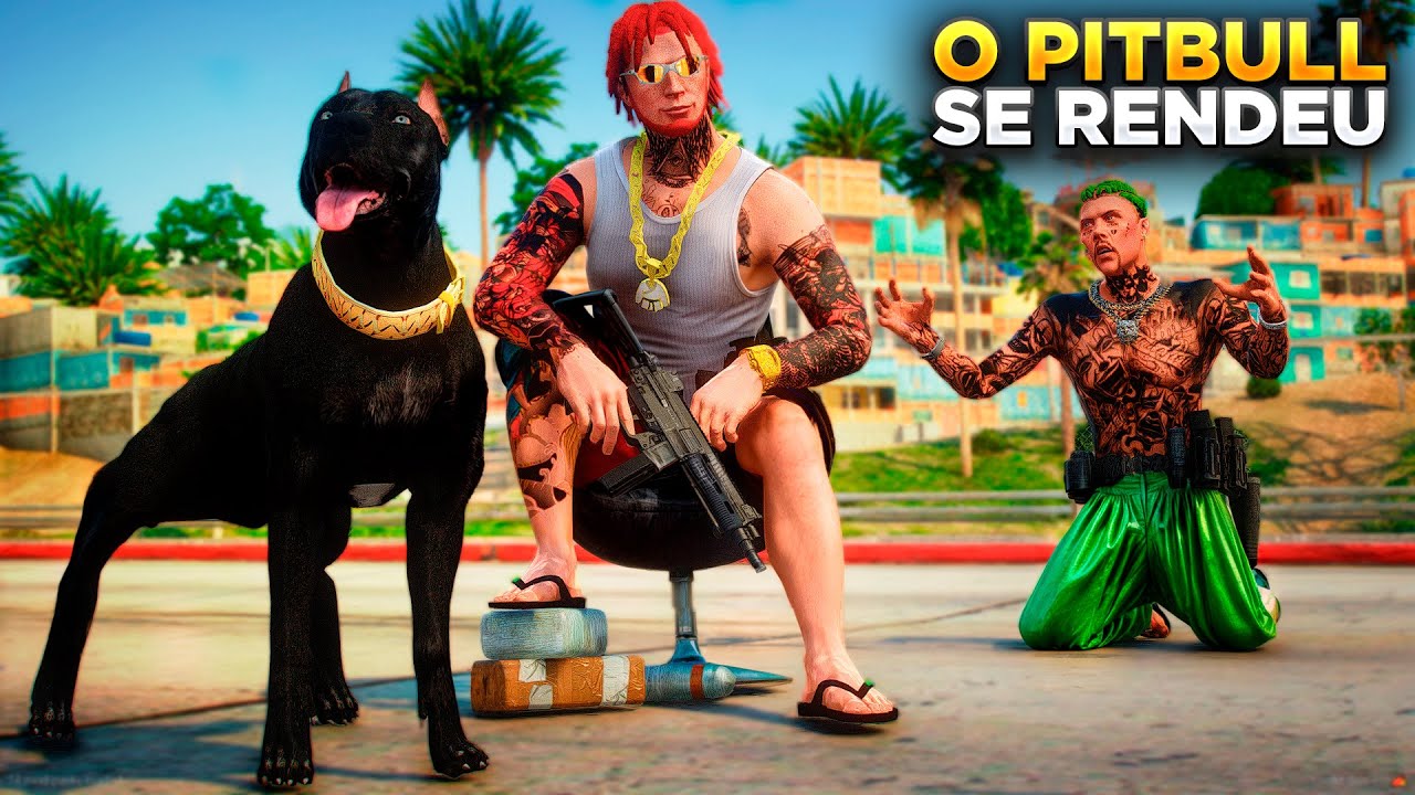 GTA V: VIDA DO CRIME | DESCOBRI O PONTO FRACO DO PITBULL! HOJE ELE RECEBE SUA SENTENÇA FINAL!💥 |#103