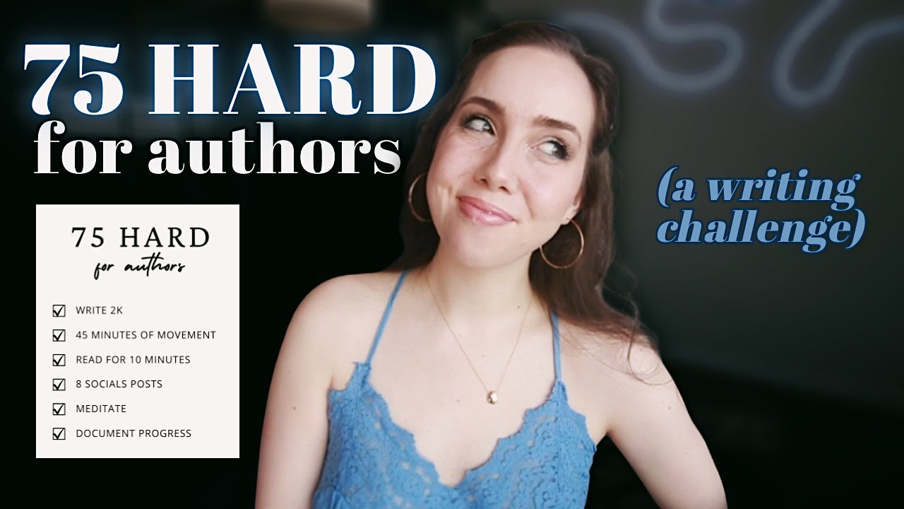 75 Hard for authors (a writing challenge)