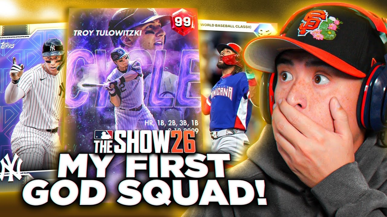 My First God Squad of MLB The Show 26 🥳