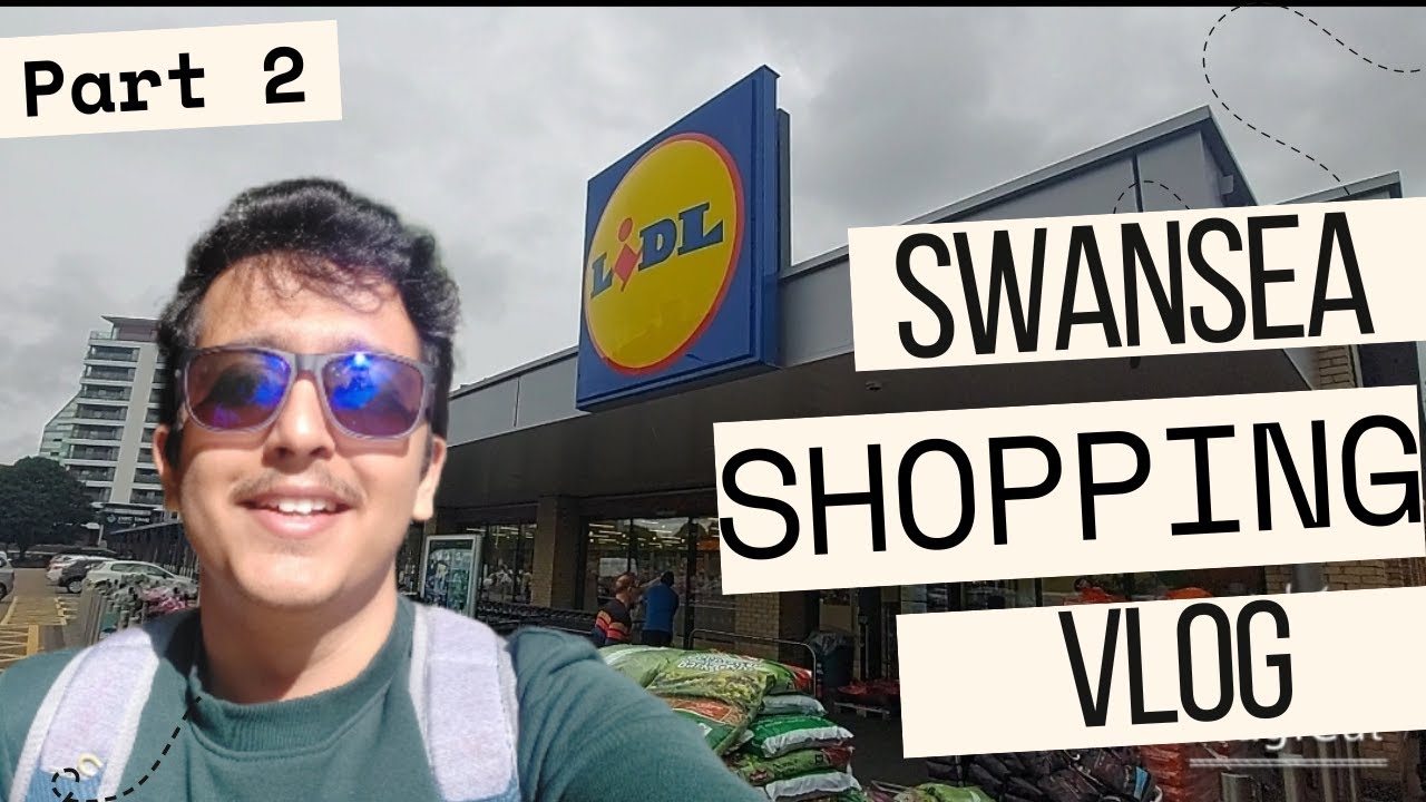 Swansea Vlog | Part 2 | Shopping Vlog | Lidl | Parc Tawe