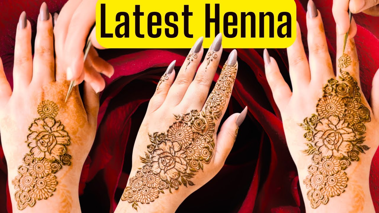 Secrets of Mesmerising Henna Designs | Trending Modern Mehndi Design | Glamorous Henna