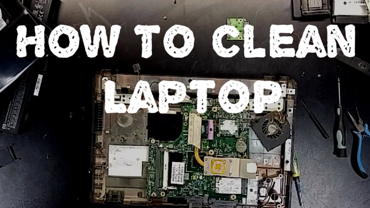 How To Clean Laptop: Compaq 610 Disassembly and Cleaning