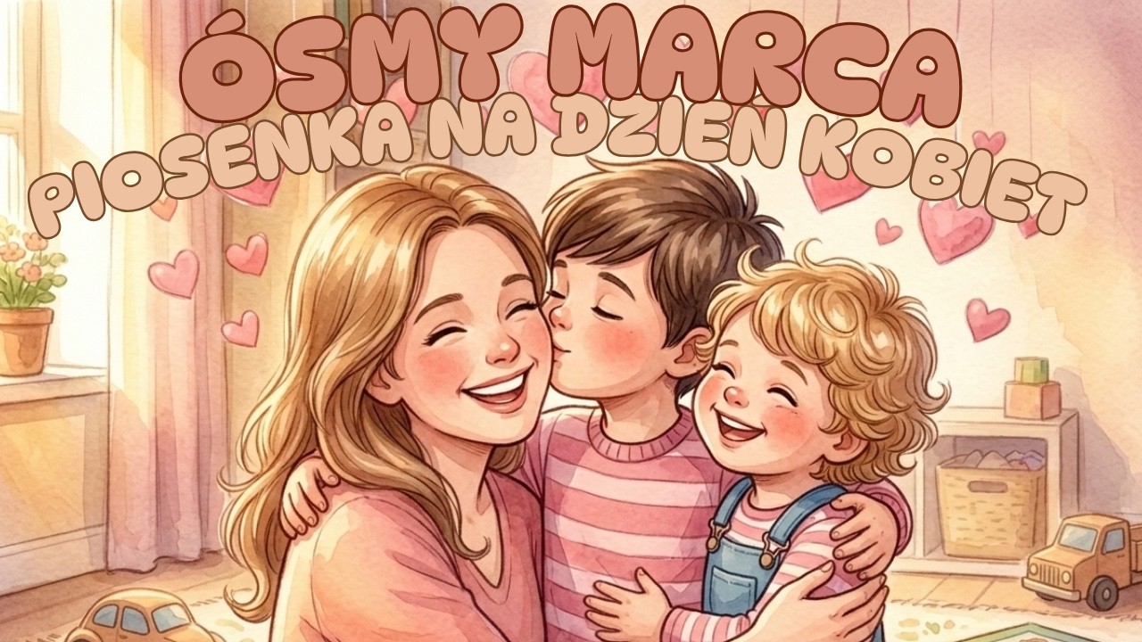 🌷8 marca dzisiaj mamy | Piosenka na dzień kobiet 🌷