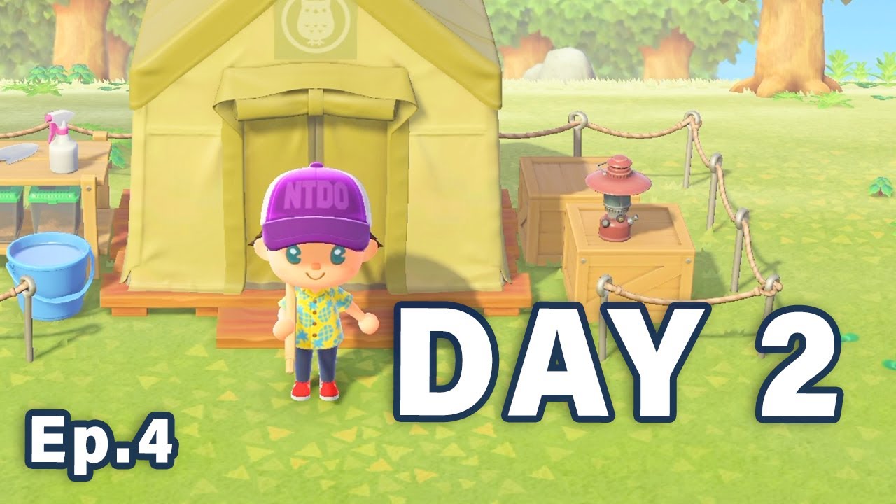 BLATHERS is here on DAY 2 | Ep.4 ► Animal Crossing: New Horizons