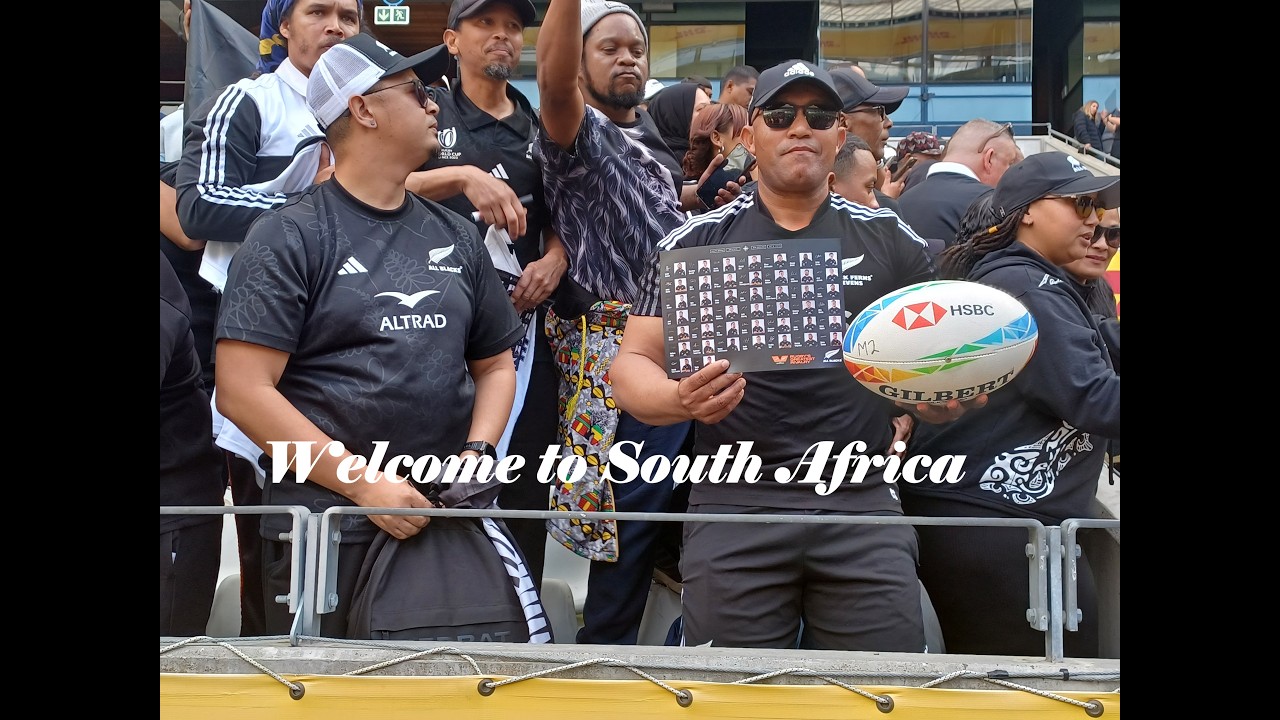 The All Blacks have landed