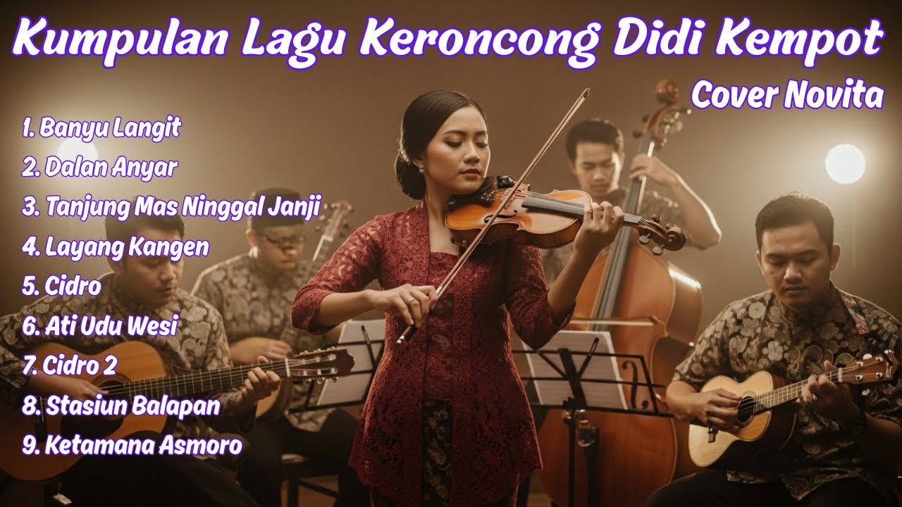 FULL ALBUM Keroncong Didi Kempot – Cover Novita