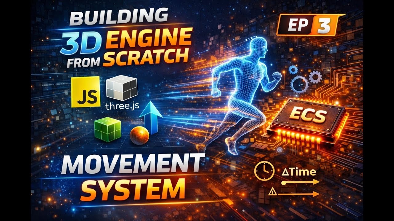 Systems & Delta Time - Заставьте ECS двигаться! (3D игровой движок с нуля) | Эпизод 3