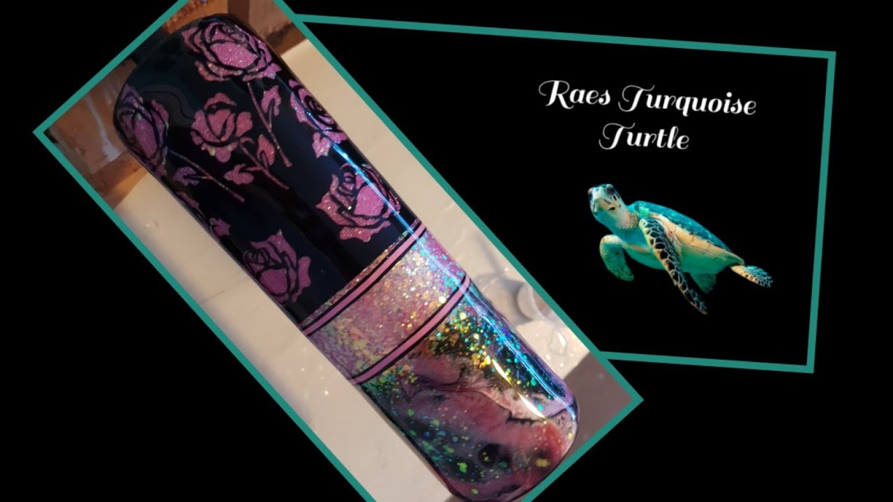 Triple split cup, tumbler tutorial, milky way tumbler, peekaboo tumbler