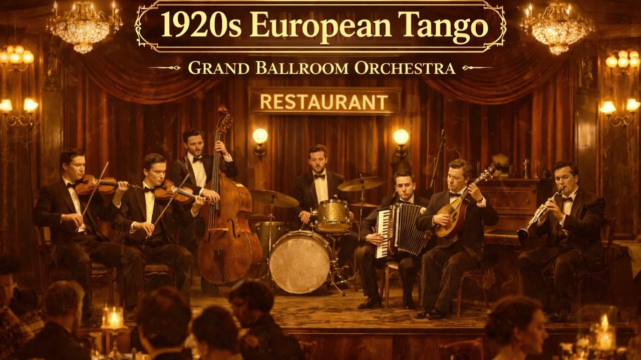 European Tango 1920s  &ndash; Grand Ballroom Orchestra | Vintage Dance Night (1 Hour)