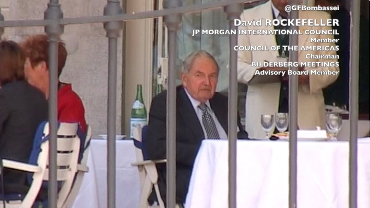 BILDERBERG MEETING 2004 - David Rockefeller, Bilderberg Advisory Board Member