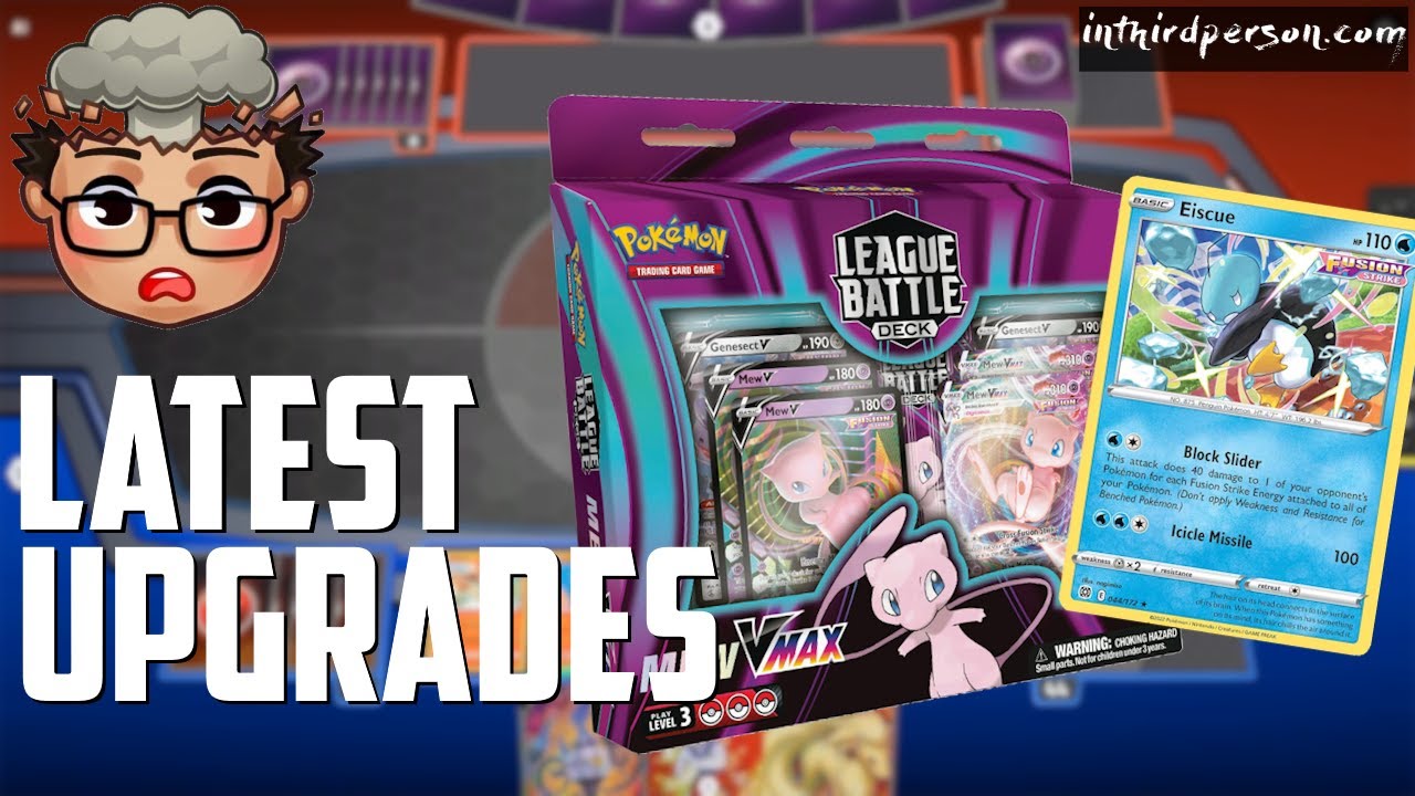 Upgrade the Mew VMAX League Battle Deck for Paldea Evolved! - (Pokemon TCG Deck List + Matches)