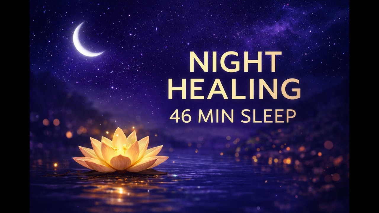 Night Healing Ambient Music 🌙 46 Minutes Deep Relaxation for Sleep