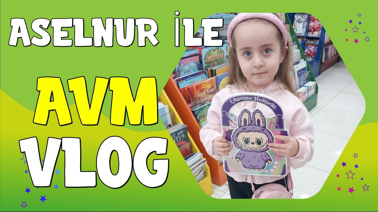 “Rengarenk Alışveriş 🛍️ | Çocuk Vlogu”