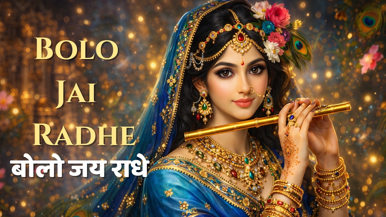 Jai Shri Krishna Bolo Jai Radhe | Divine Radha Rani Kirtan | Divine Naad