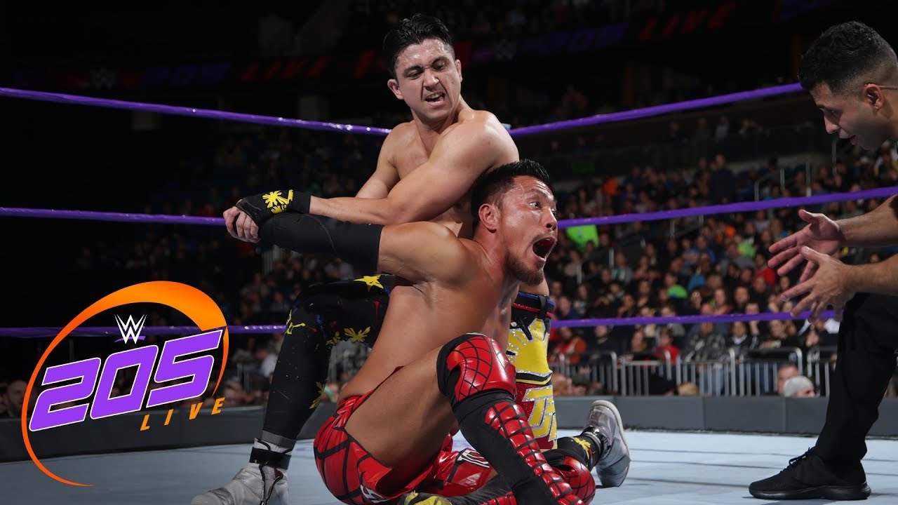 Akira Tozawa vs. TJP: WWE 205 Live, Jan. 2, 2018