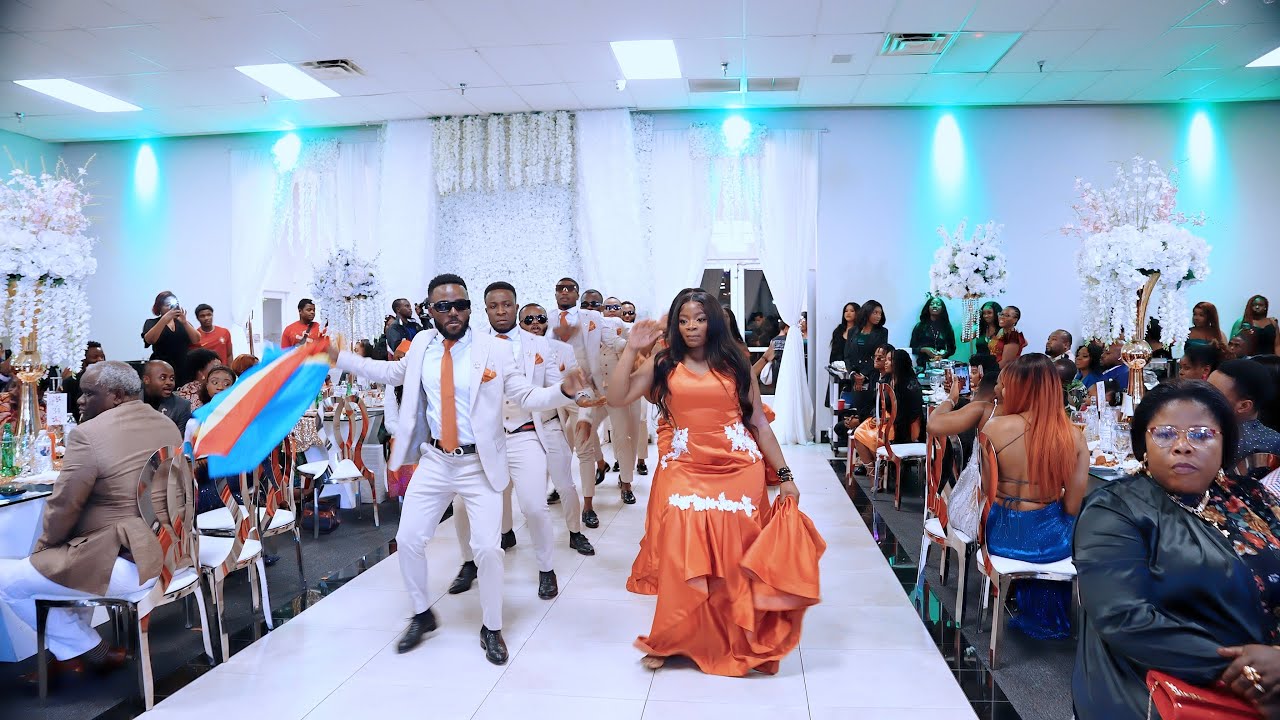 Congolese Wedding Entrance - ( Francis & Justine ) Phoenix,AZ