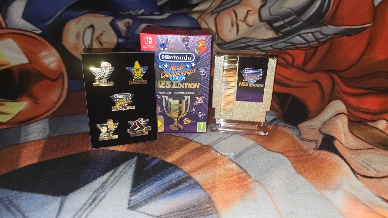 Unboxing Nintendo World Championships: NES Edition-Deluxe-Set