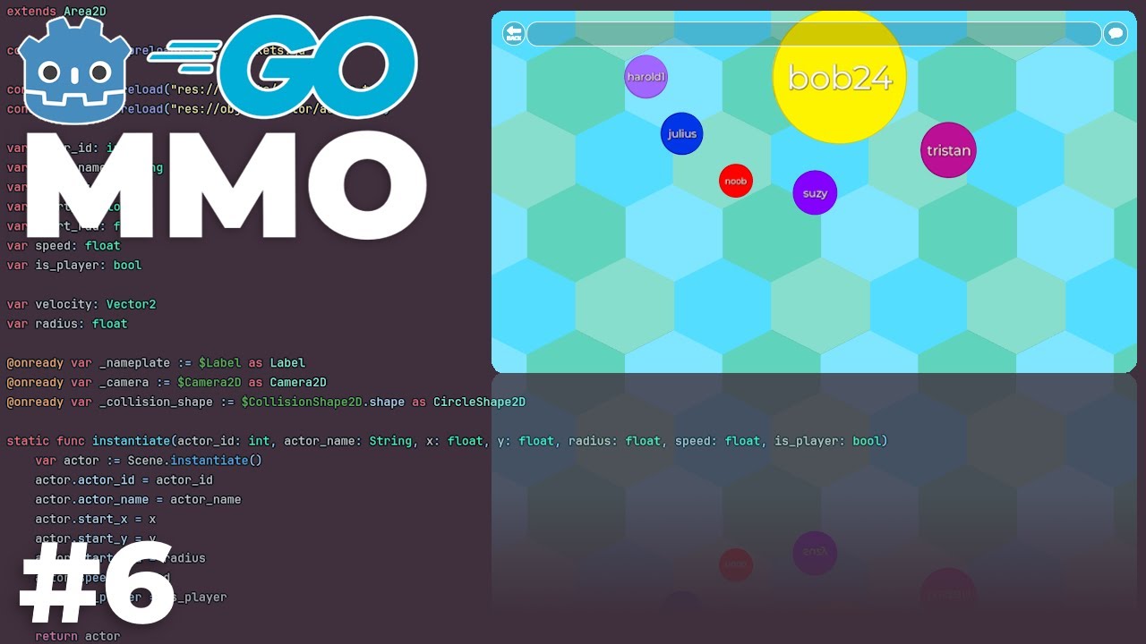 Make an MMO with Godot 4 + Golang: Player movement & gameplay loop