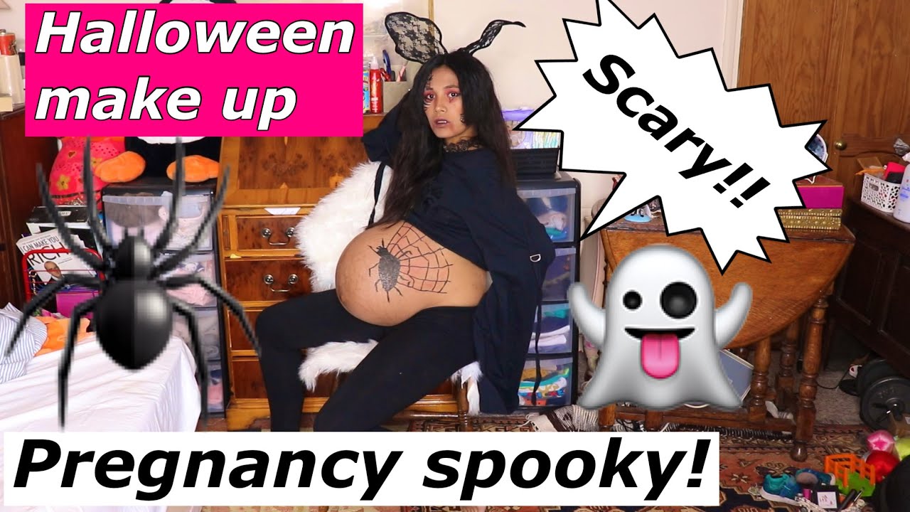 Halloween make up , pregnancy ideas