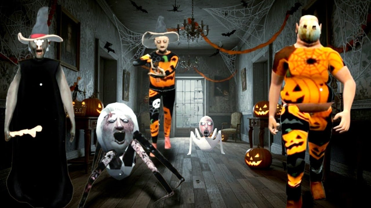 Granny Recover New Halloween Mod - Full Gameplay
