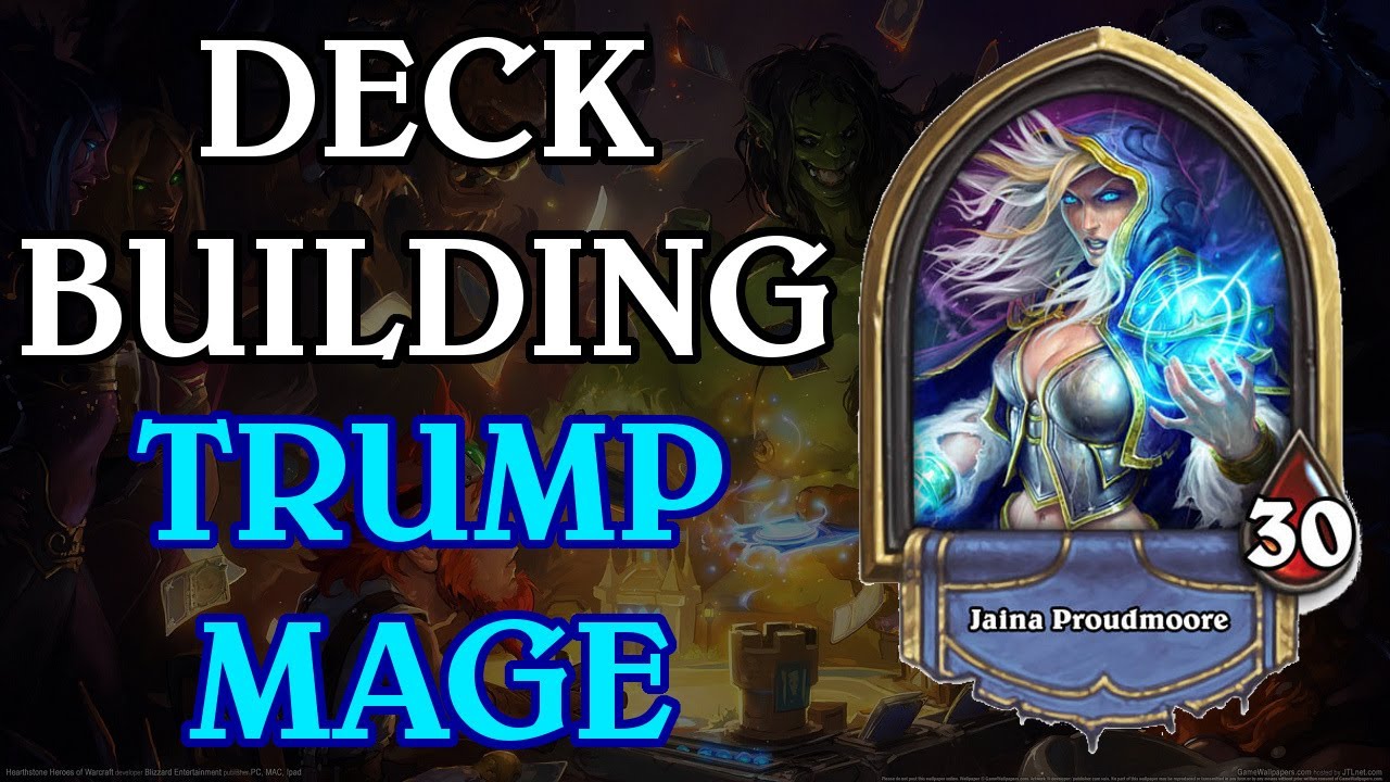 DECKBUILDING : Trump Mage LOW-COST ( Rang Légende sans payer ! ) [ Hearthstone ]
