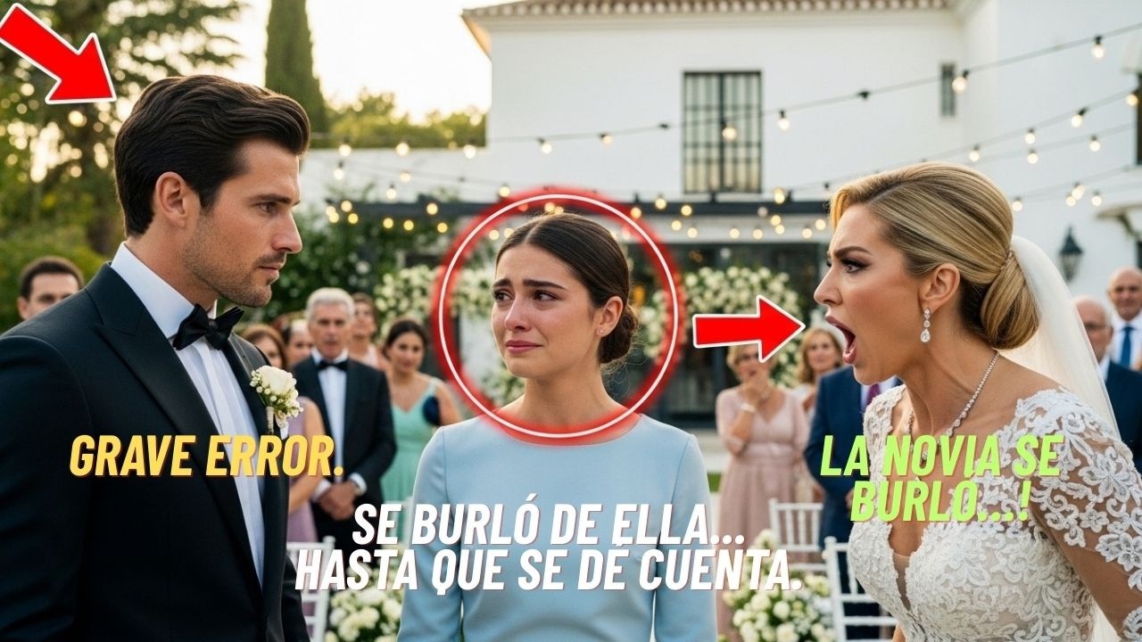 Ignoraron a la mujer sencilla en la boda, hasta que el novio millonario reveló su secreto