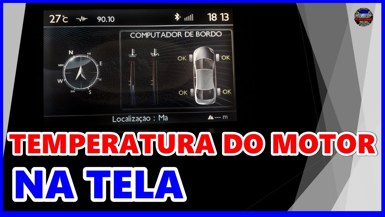 [ FAÇA VOCÊ MESMO ] - TEMPERATURA DO MOTOR NA TELA