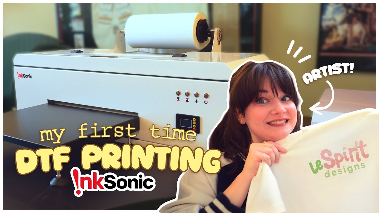 Testing the InkSonic R1390 DTF Printer: Full Review and How-to for Stunning Prints!