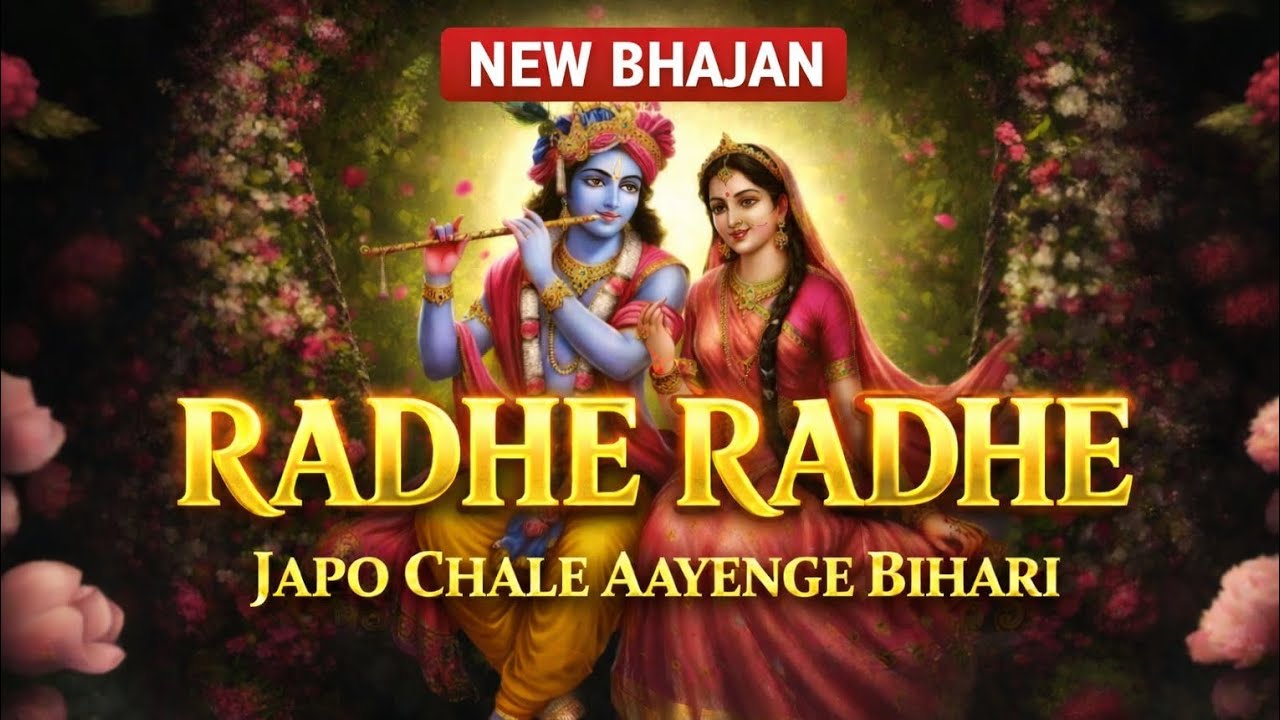#Song _Radhe Radhe Japo Chale Aayenge Bihari // Hindi New Bhajan//  