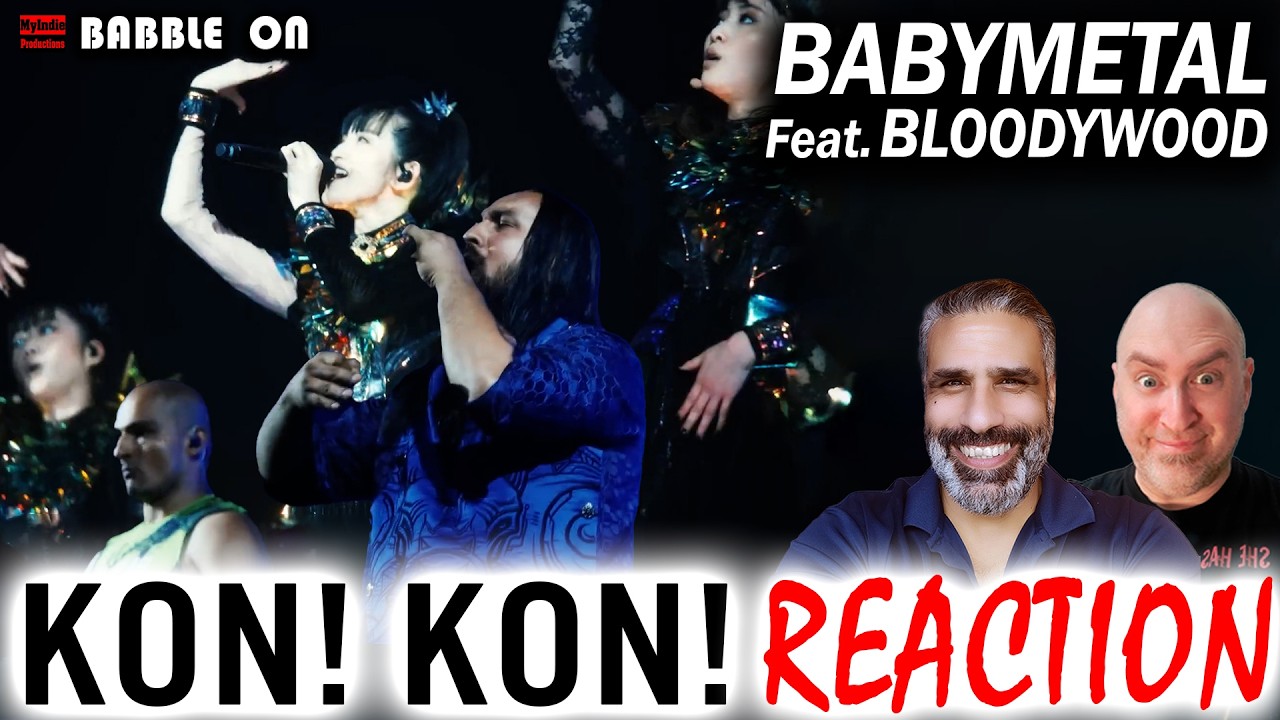 BABYMETAL ft. BLOODYWOOD - KON! KON! (OMV) Reaction by Indie Filmmakers 🔥🔥🔥🦊🔥🔥🔥 #moa #momo #sumetal