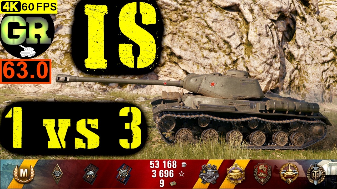 World of Tanks IS WoT Replay - 10 Kills 2.9K DMG(Patch 1.4.0)