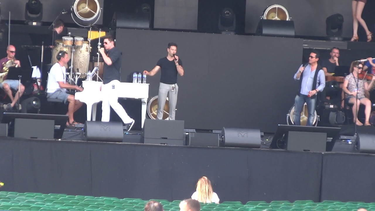 Il Divo Soundcheck London 08/July/2018